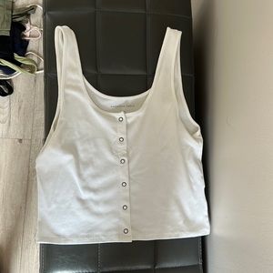 American eagle, large, cropped tank